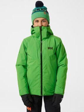 Helly Hansen Juniors' Alpha Ski Jacket green size 128 / 8